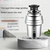 Home Appliances Food Waste Disposers Star Kejie Household Kitchen Waste Shredder Kitchen Food Processor Automatic 2