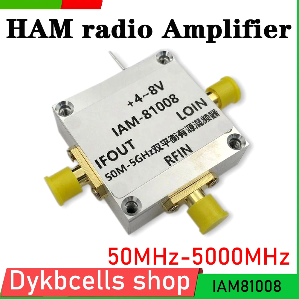 

IAM81008 50MHZ-5000MHZ broadband Active double balanced mixer mixing gain FOR HAM radio Amplifier