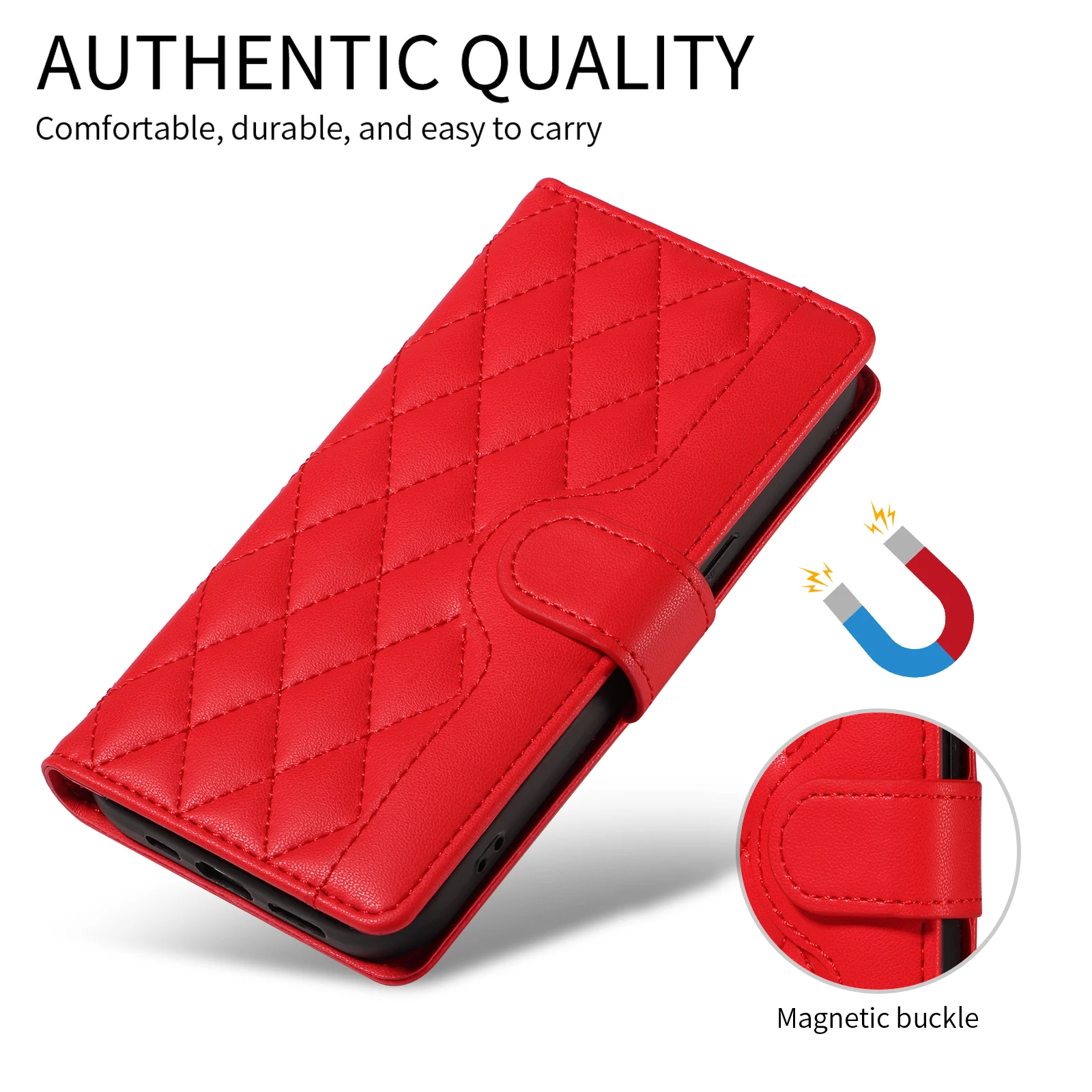 Luxurious Leather Wallet Phone Case - Ultimate Protection & Style