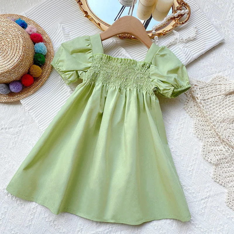 Aile Rabbit Girl's Dress 2022 Summer New Girl's Flower Short Sleeve ...
