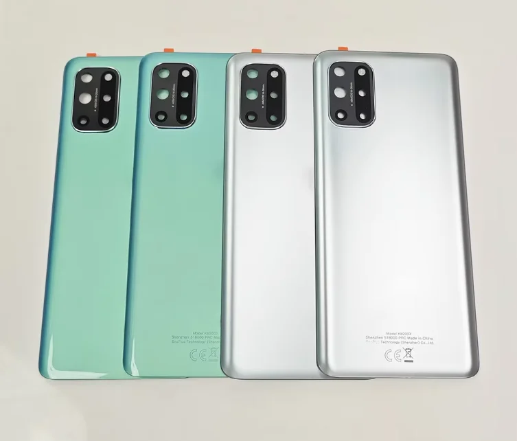 For OnePlus 8T+ 5G A+++ Battery Back Cover Glass Rear Door Housing Panel Case Replacement For One Plus 1+ 8T 8 T Camera Lens 3