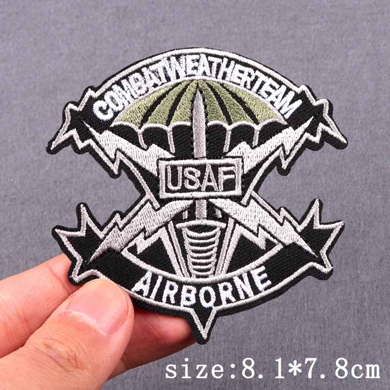 Embroidery Military Patch For Clothing Iron On Army Patches Badges Heat  Transfer Clothes Diy Decorations - Patches - AliExpress