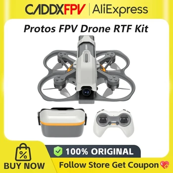 CADDXFPV NUOVO Protos Drone FPV Kit ELRS 2.4G Alink 5.8G 4.5 "1080P FPV Occhiali HD Ascent Lite VTX Trasmissione a latenza ultra bassa