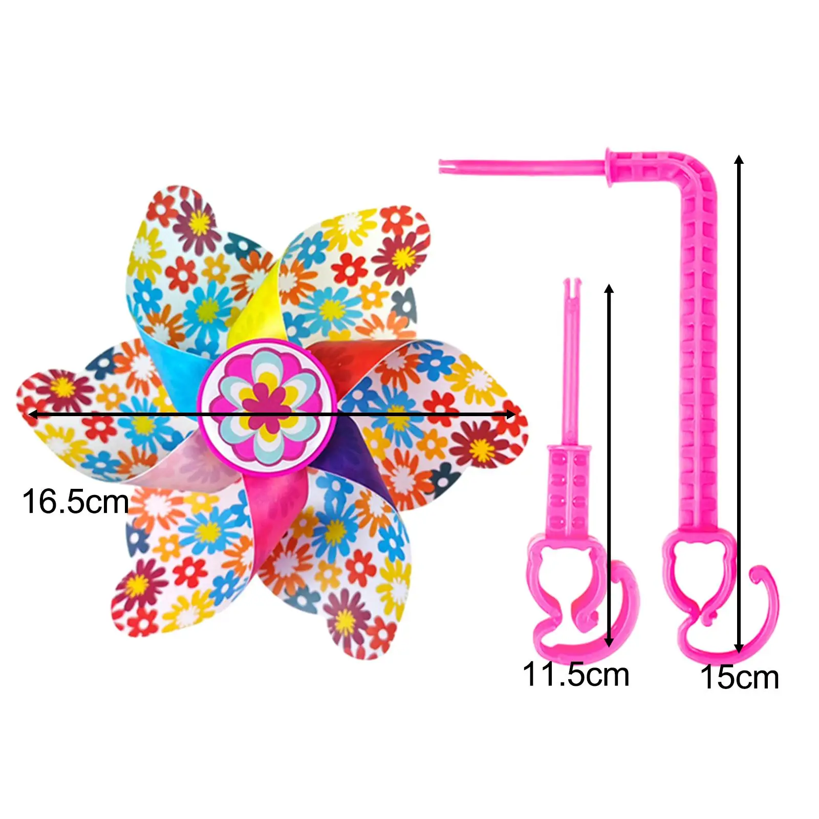 Kids Bike Windmill Cute 3D Bike Accessory for Pushchair Scooter