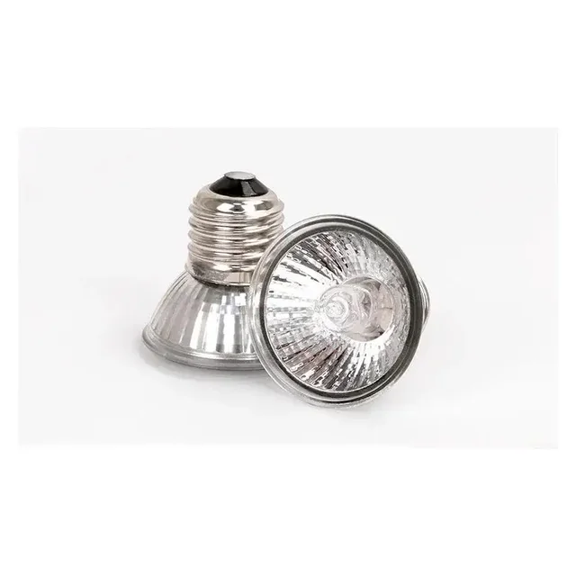 Turtle Basking Bulb Amphibian Lizard Temperature Control 25/50/75W Reptile Light UVA+UVB 3.0 120v-220v Pet Heating Bulb 4