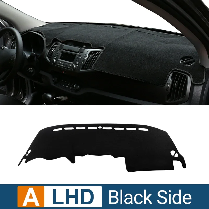 Dashboard Cover Protector - Anti-UV, Light-Absorbing Instrument Panel Mat