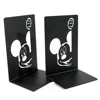 2PCute and playful Mickey bookend, metal material, Disney fans' desktop storage book end decoration bookends office supplies 4