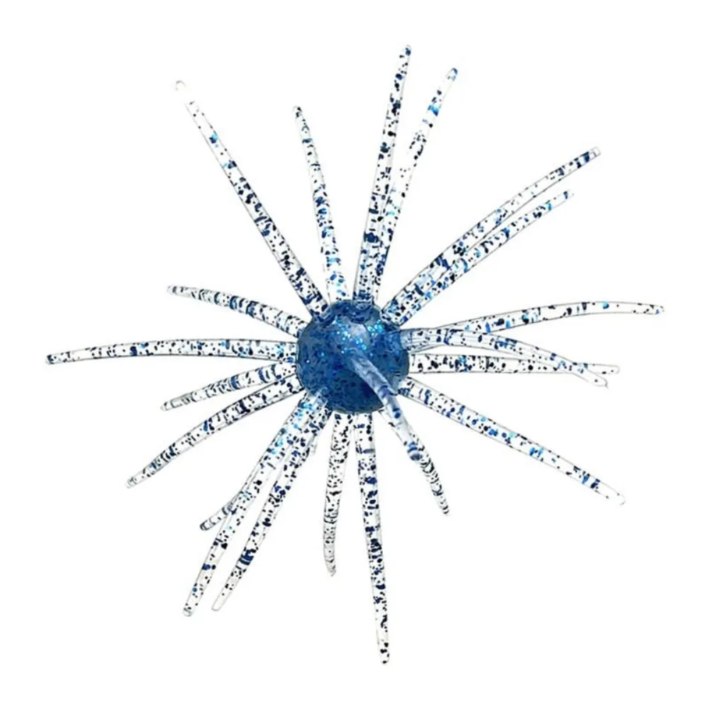 2PCS Hot Dice Fishing Sea Urchin Lures TPE Silicone Worm Silicone Worm Lure Artificial Tackle. 2.8g 8.7g Urchin BFS Fishing Lure