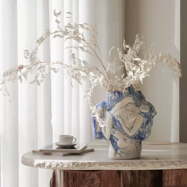 Muse Silhouette Ceramic Vase 2