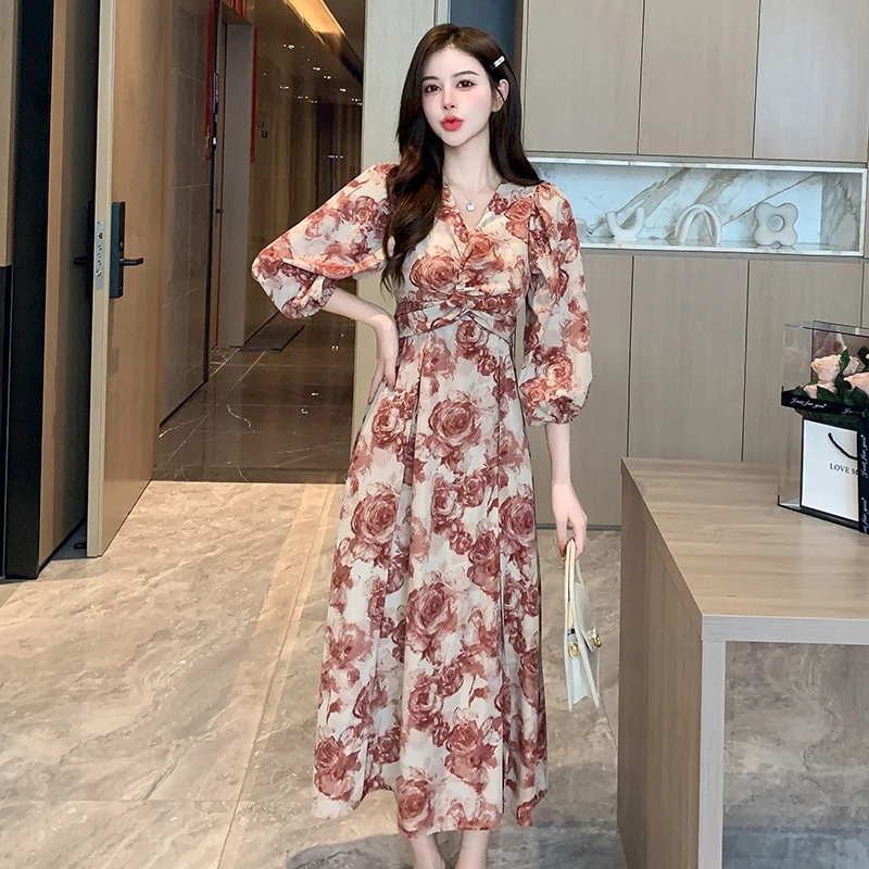 Midi Bandge Dress For Women Summer New Elegant Vestidos Vintage Fashion Lady Evening Sundress Female Korean Slim Clothing main image 1