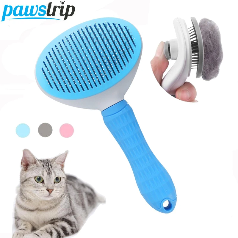 Spazzola per peli di cane per animali domestici pettine per gatti spazzola  per la rimozione dei peli di animali domestici per cani gatti cucciolo  gattino strumenti per la toelettatura accessori per cani forniture per  animali domestici - AliExpress