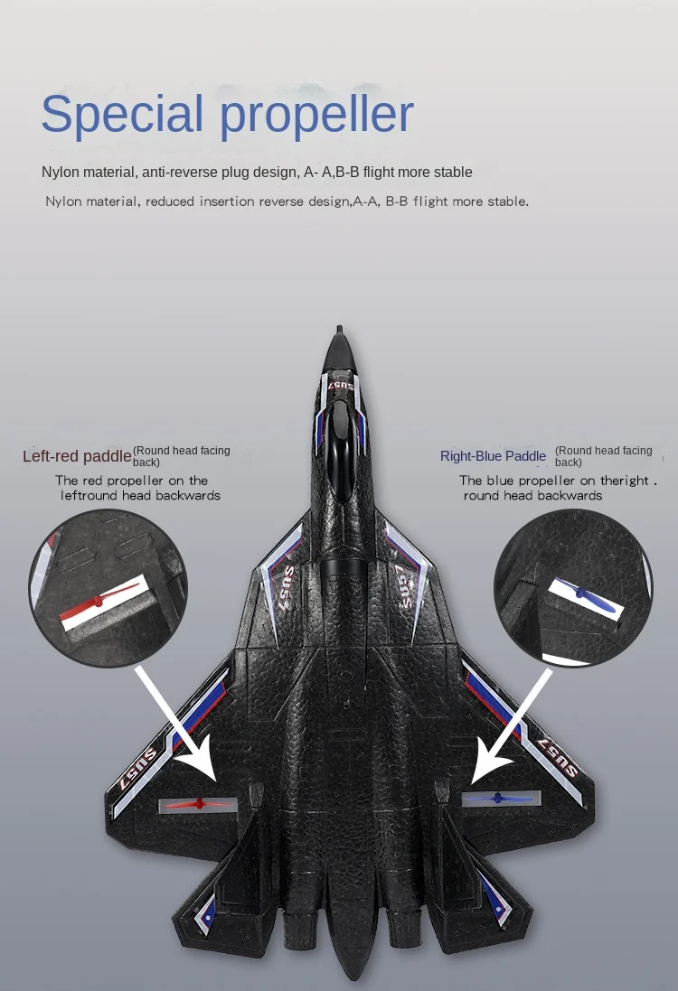 Les plus populaires SU57 rc jouet avion Télécommande Radio jet contrôlé  avec la lumière de l'avion avion de chasse - Chine Fms et RC AVION RC avion  géant de l'avion prix