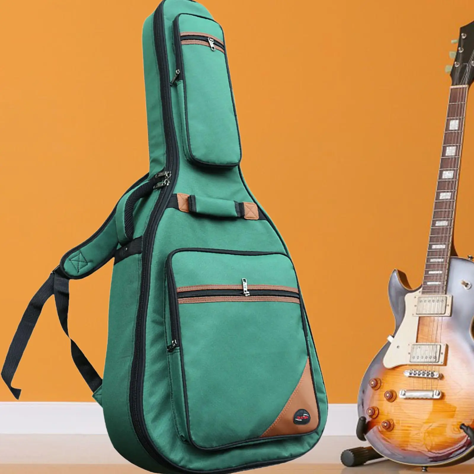 Guitar Bag 42inch Oxford Waterproof Double Shoulder Soft Thick Padding Guitar Case,Guitar Carrying Bag Backpack Padded Soft Case