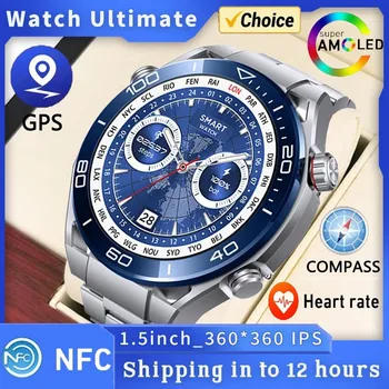 For Huawei WATCH Ultimate Smartwatch Bluetooth Call Heart Rate Sleep Monitoring Smart Sports Watch IP68 Waterproof Bracelet