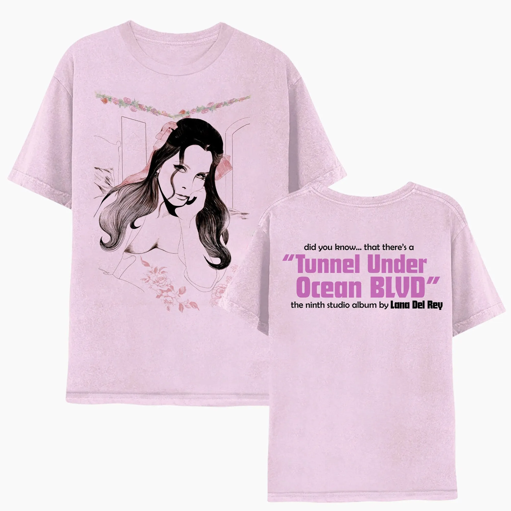 Sai Che C' È Un Tunnel Sotto Ocean Lana Del Rey Shirt,Lana Del Rey Album Tunnel Sotto Il Regalo, Maglietta Unisex Da Donna