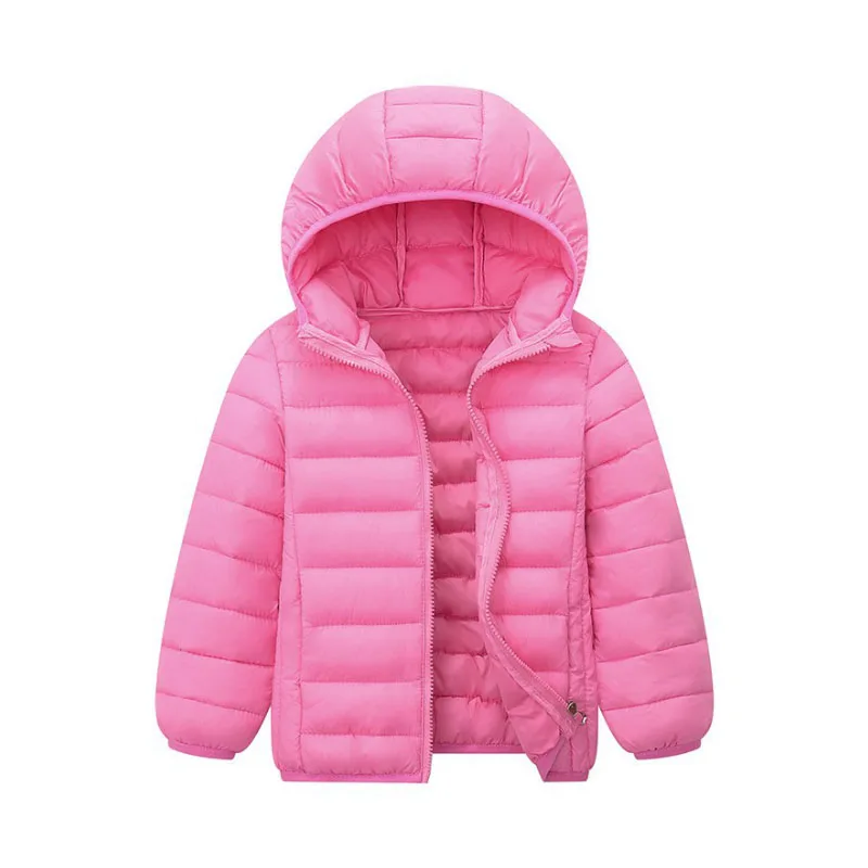 

Winter warm hooded jacket boys girls 3-15 years old middle and large children's Down jacket 2023 new fashion children's clothing