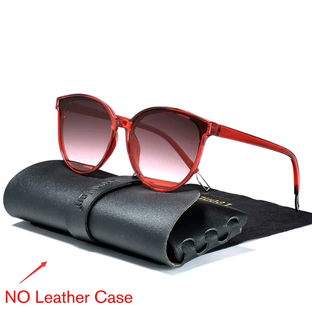 LeonLion 2022 Fashion Cateye Sunglasses Women Luxury Brand Glasses Women/Men Vintage Eyewear Women Oculos De Sol Feminino UV400 Red