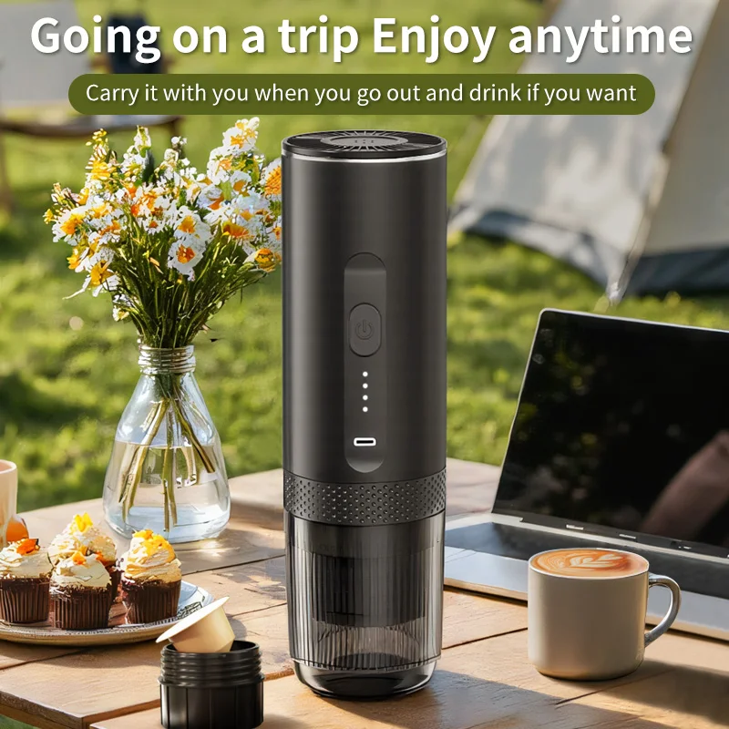 Wireless Portable 2-in-1 Coffee Maker for Home Camping