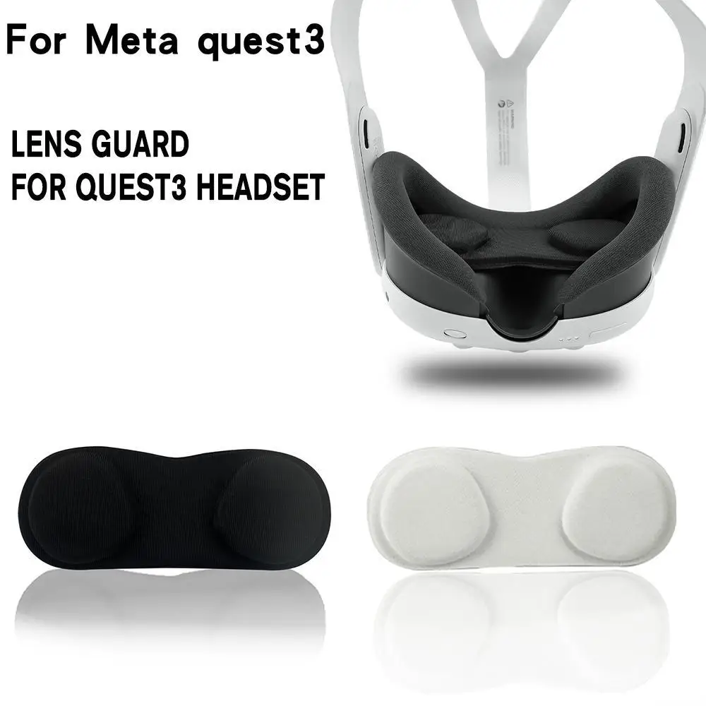 

Защитная крышка для объектива для Meta Quest 3, защитный контроллер для объектива, Пылезащитная защита, аксессуары для Meta Quest 3 VR