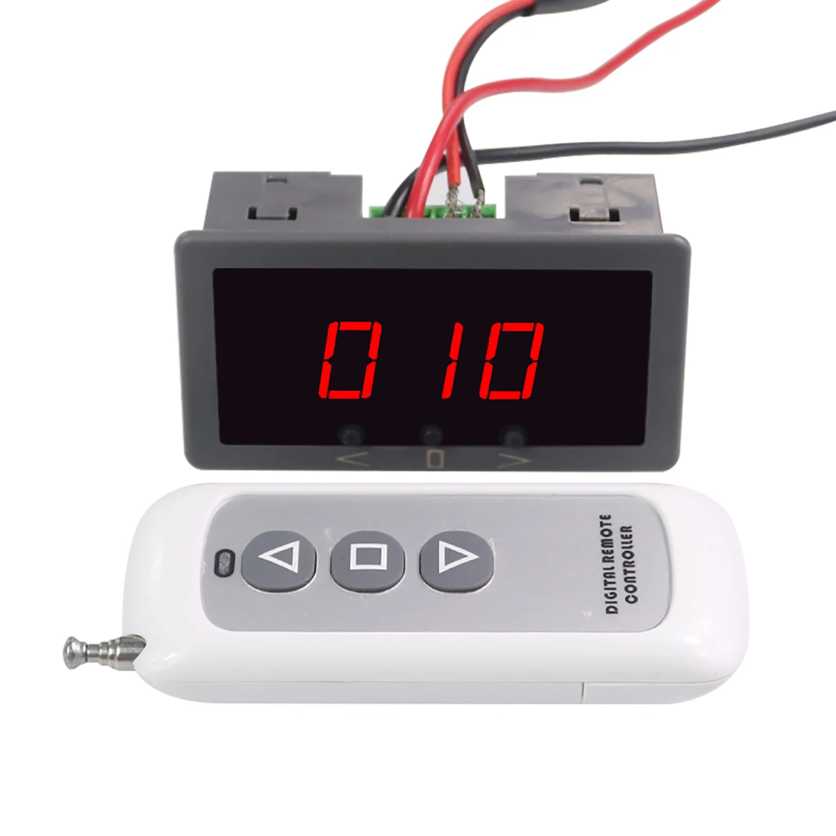 6V 12V 24V MAX 8A Wireless Remote PWM DC Brush Motor Fan Speed Controller Regulator