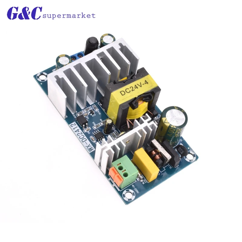 

AC 100-240V to DC 24V 4A 6A импульсный источник питания