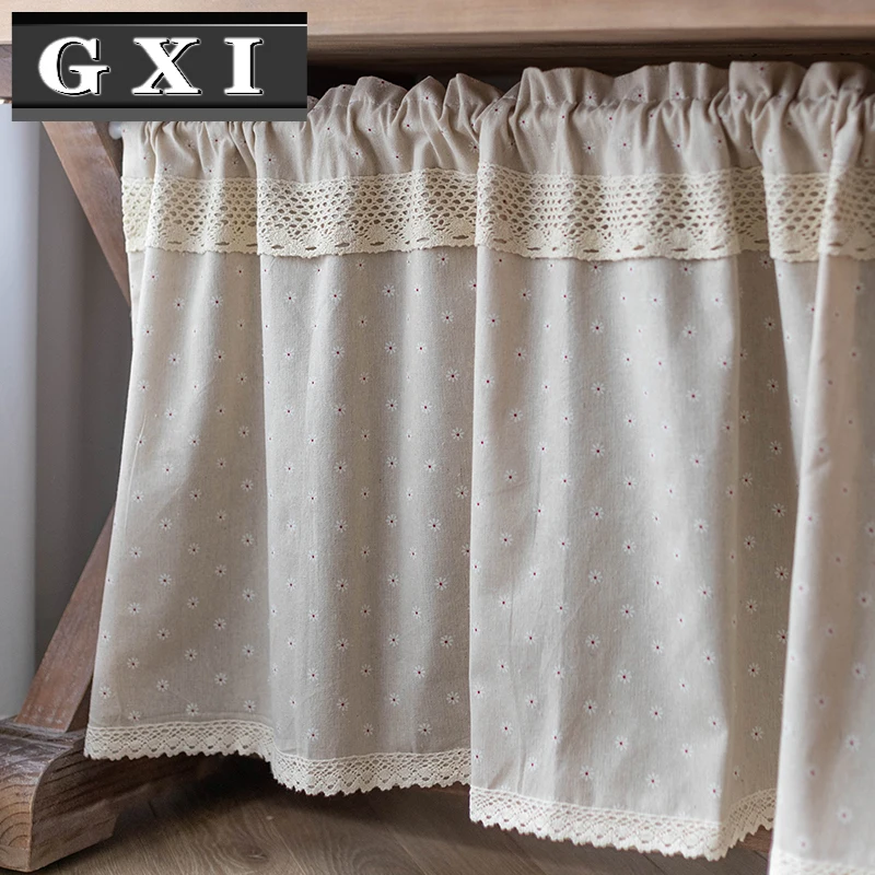 Kitchen Curtain Curtains Linen Rustic Linen Kitchen Curtains Style