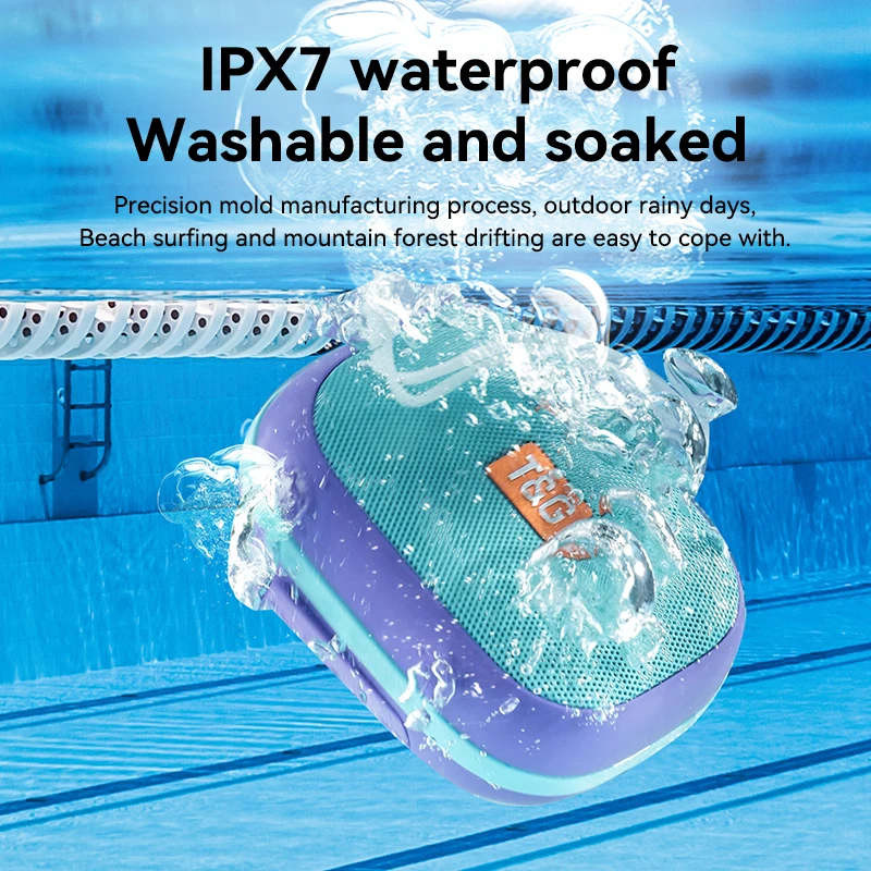 Wireless Bluetooth Speaker Outdoor Portable IPX7 Waterproof TWS Interconnection 360&deg; Surround HiFi Sound Quality TG394 bluetooth speaker,portable speaker,mini bluetooth speaker,audio speaker,mini sound box,hifi speaker