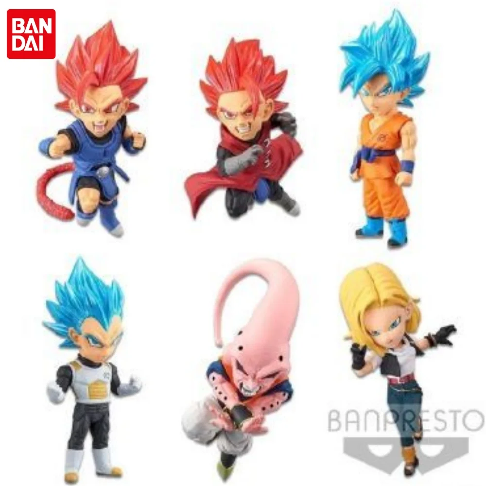 

BANDAI Anime Dragon Ball Action Figure Wcf Series 3 LC Fierce Fighting Legend Frieza Kuririn Vegetajv Ornament Model Toys Gifts