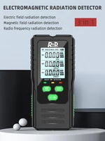 3 in 1 Electromagnetic Radiation Detector Electric Field Magnetic Field RF Detector High Frequency Measuring Instrument 1