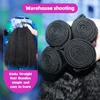 30 Inch Indian Raw Virgin Unprocessed 100% Human Hair 10A Kinky Straight 3 Bundles Yaki Straight Double Weft Bulk Braiding Hair 2