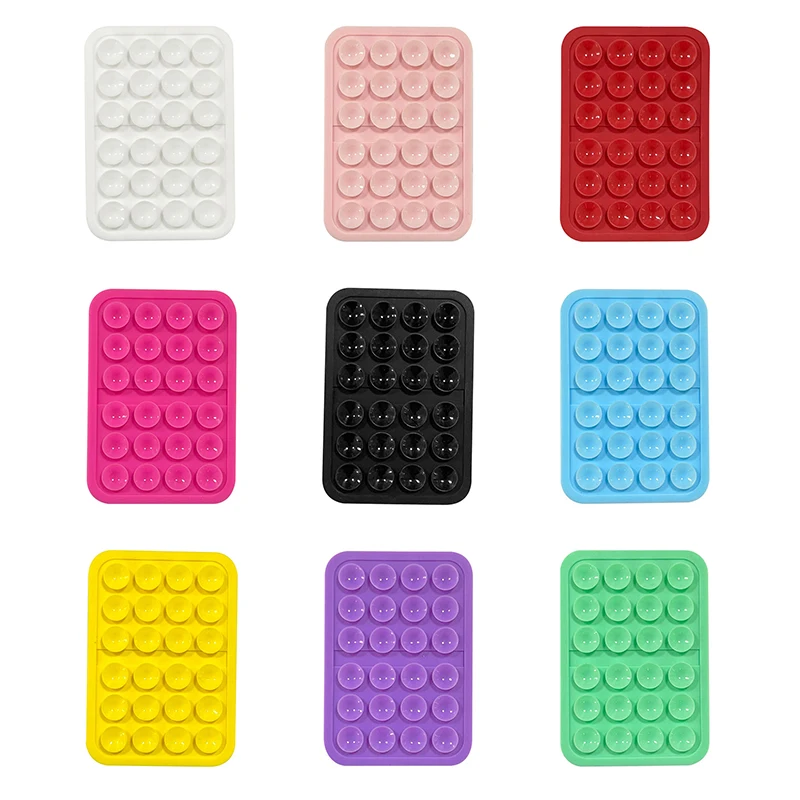 Ultimate Anti-Slip Silicone Phone Holder - Hands-Free Strong Grip Stand with Adhesive Suction