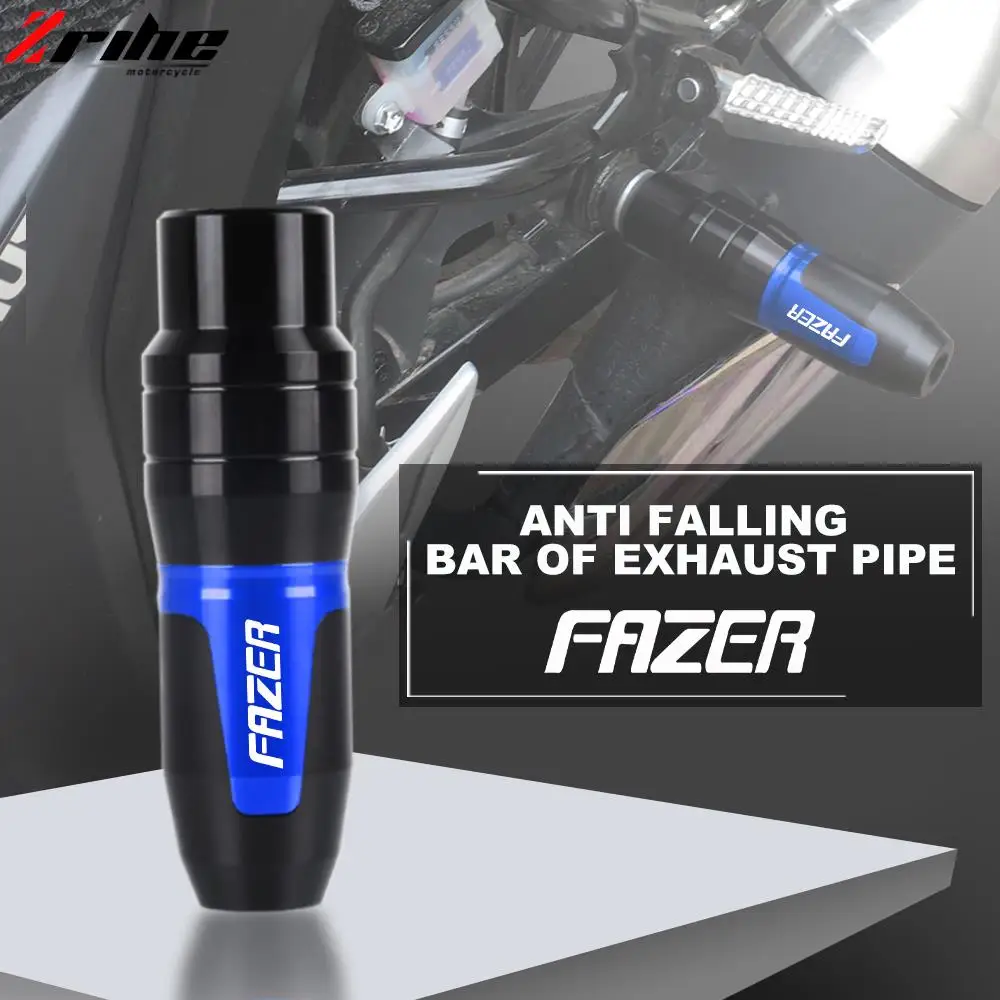 Per Yamaha Fz1 Fz6 Fz8 Fz6N Fzs600 Fzs1000 Fazer 600 700 Moto Alluminio Telaio Di Scarico Cursori Crash Pad Protezione Caduta