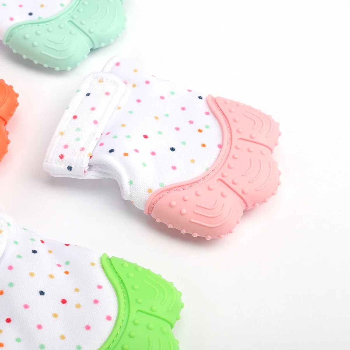 Adorable Baby Teether Gloves