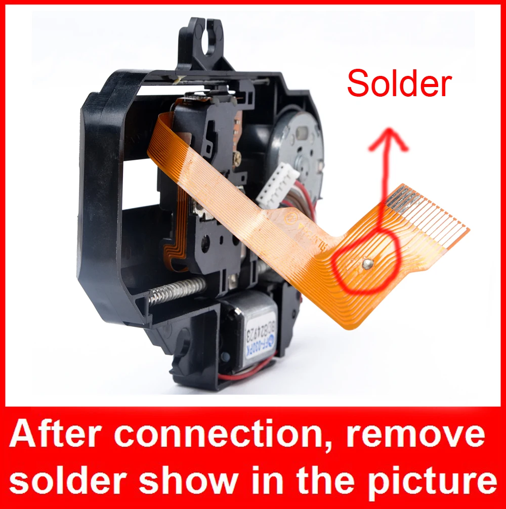 Original Replacement For TASCAM CD-01U PRO CD DVD Player Laser Lens Assembly CD01UPRO Optical Pick-up Bloc Optique Unit