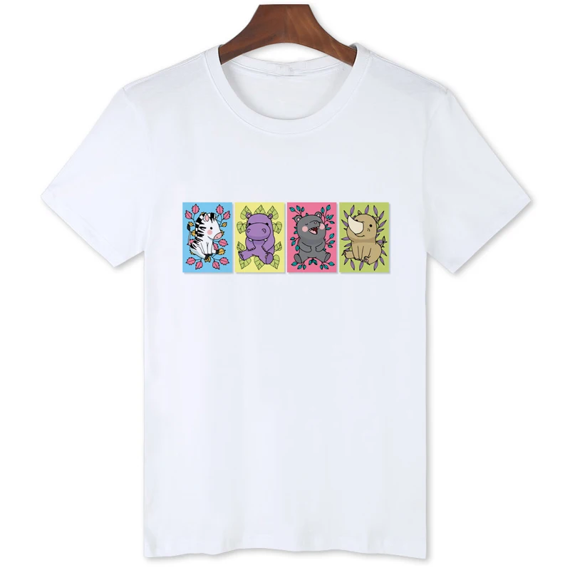 

Cute Animated Animal Tshirt Original Brand Summer tops Casual Clothing Oversized t-shirt For Men B155