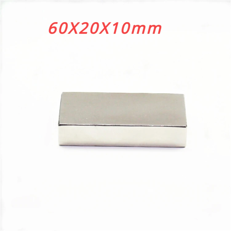 

2/5PCS 60x30x10mm NdFeB Super Strong Neodymium Magnet Strip Block Permanent Magnet N38 Powerful Magnetic Magnets 60*30*10mm