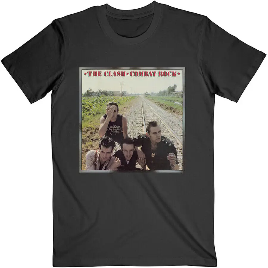 The Clash - Combat Rock - Black T-Shirt