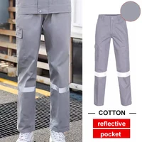 Men's High Visibility Reflective Work Pants