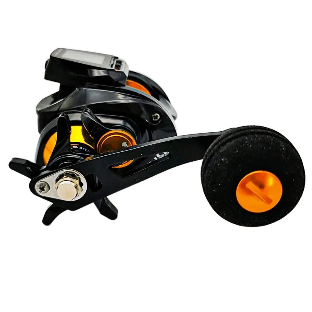 Description Picture 2 of itemHook Reminder Digital Fishing Baitcasting Reel Large Display 6.3:1 Digital Fishing Reel With Line Counter Electric