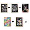 10pcs Children Scratch Painting Colorful Drawing Toys DIY Paper Cartoon Art Supplies Handmade Graffiti Kid Birthday Gifts TMZ 5