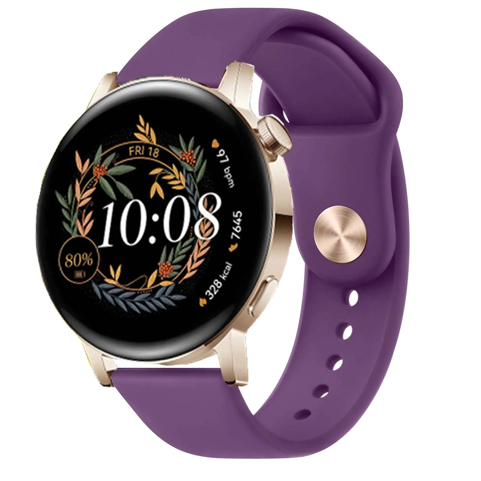 Versatile 20mm & 22mm Silicone Watch Band – Premium Strap