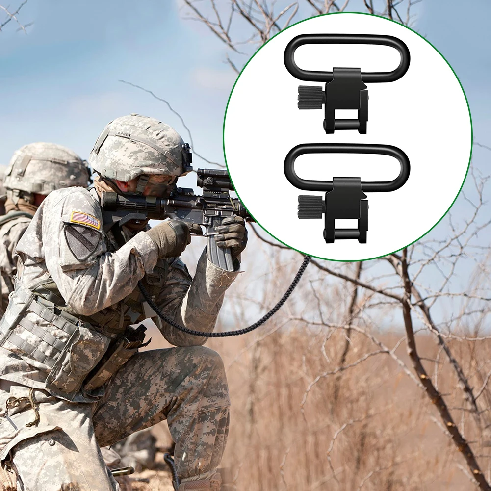 Sling Swivel Strap Buckles Kit 2-10PCS 1in QD Tactical Rifle Sling Swivels Mount Adapter Detachable Mount Ring For Outdoor
