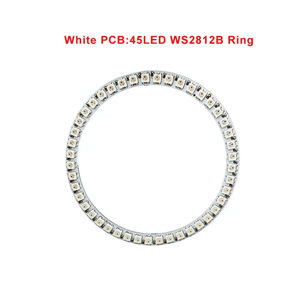 45Led Ring White PCB