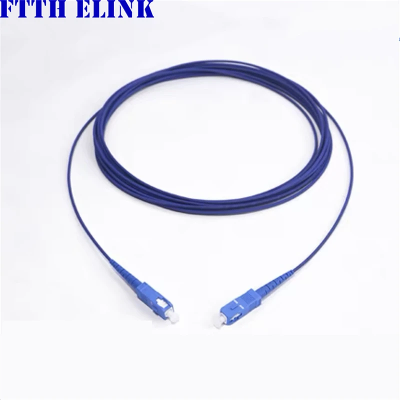 5pcs 1-10mtr 1C Armored 2.0mm Fiber Optic Patch Cord Simplex SM SC LC FC ftth jumper 1 core 2m 3m 5m 10m singlemode waterproof