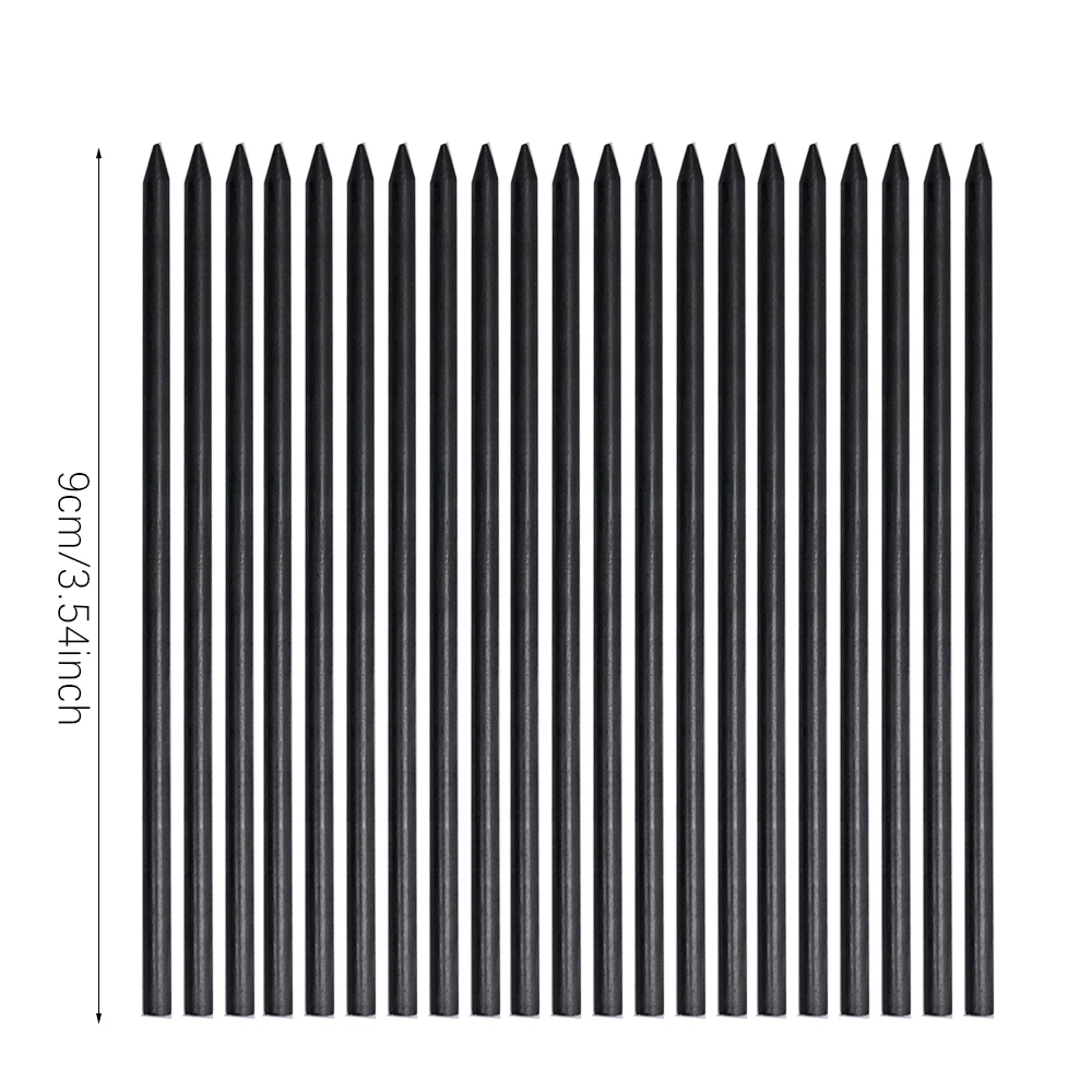 50/100Pcs 부드러운 필기를 위한 대용량 2.8mm 목공용 리드 리필, 쉽게 부러지지 않음, 스케치 측량 매핑 도구