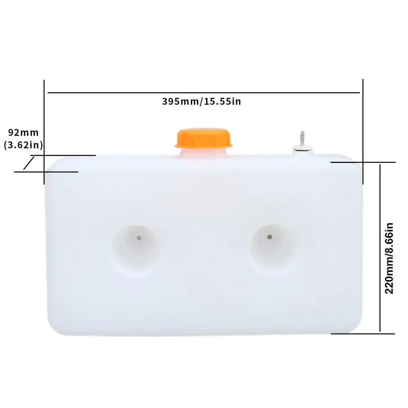 7L Plastic Portable Spare Tank Container Gasoline Storage Tank For Most Motorhomes Oil Gasoline Canister Oil Extraction Tool