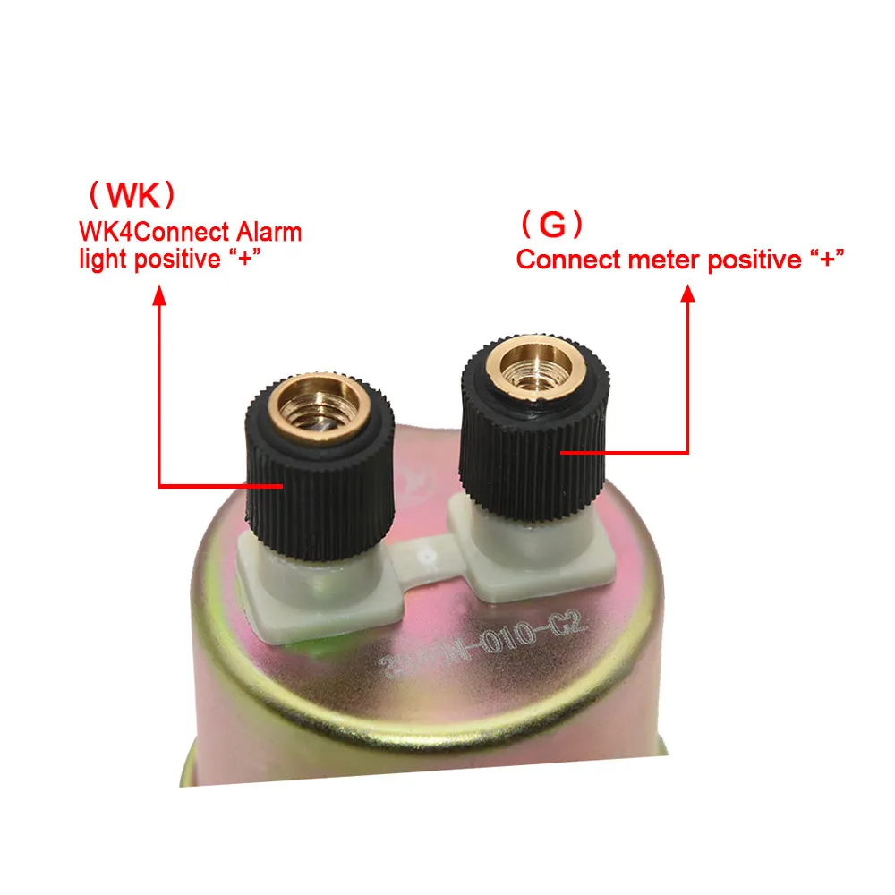 AD Universal Oil Pressure Sensor 1/8NPT 10mm 0-5BAR 0-10BAR for Oil Press Gauge Sender Switch Sending Unit Diesel Generator Part