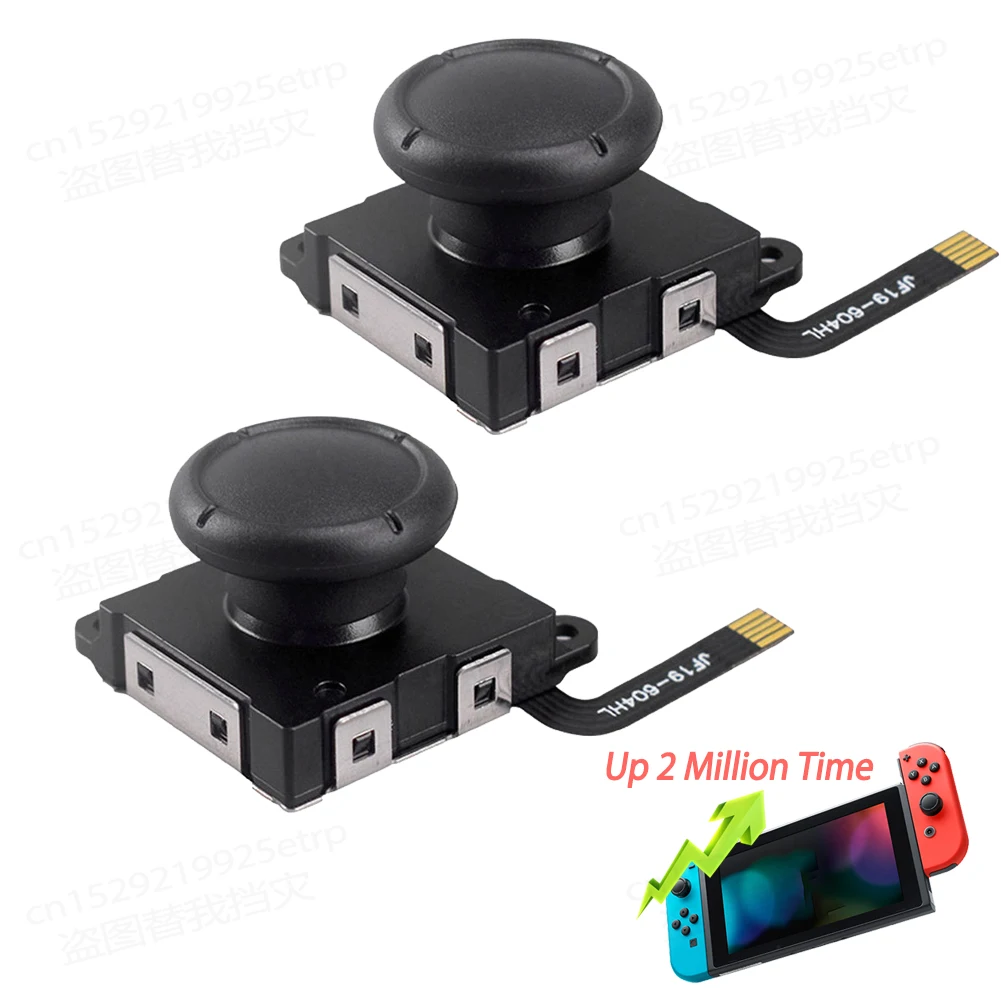 Joystick Replacement Hall Effect Sense Joystick for JoyCon No Drift Joystick Thumb Sticks Repair Kit Accessories for Switch/Switch OLED/Lite No Tools arcade joystick game joystick joystick module