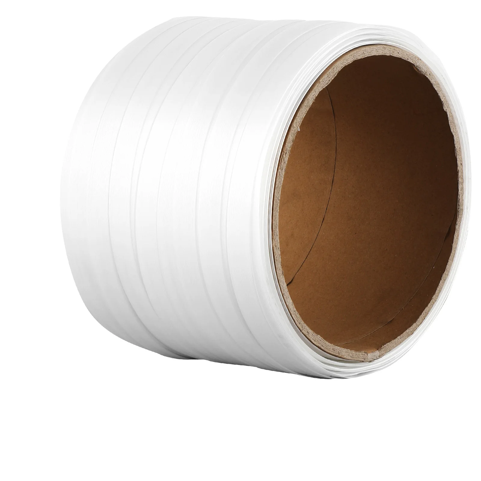 White Woven Cord Strapping Roll for Packaging and Bundling