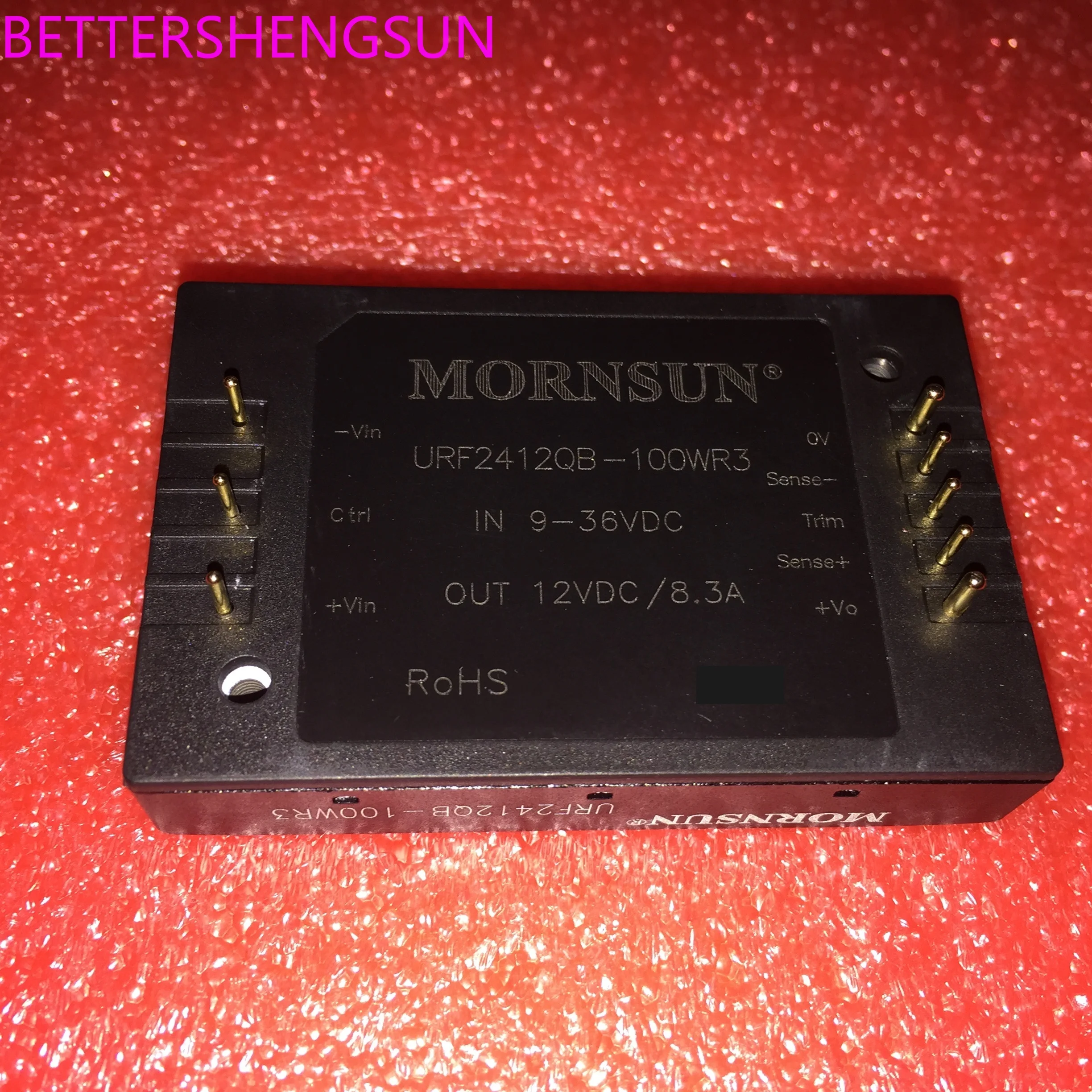 

URF2412QB-100WR3 DC-DC модуль питания 9-36V to 12V8.3A 100W оригинал